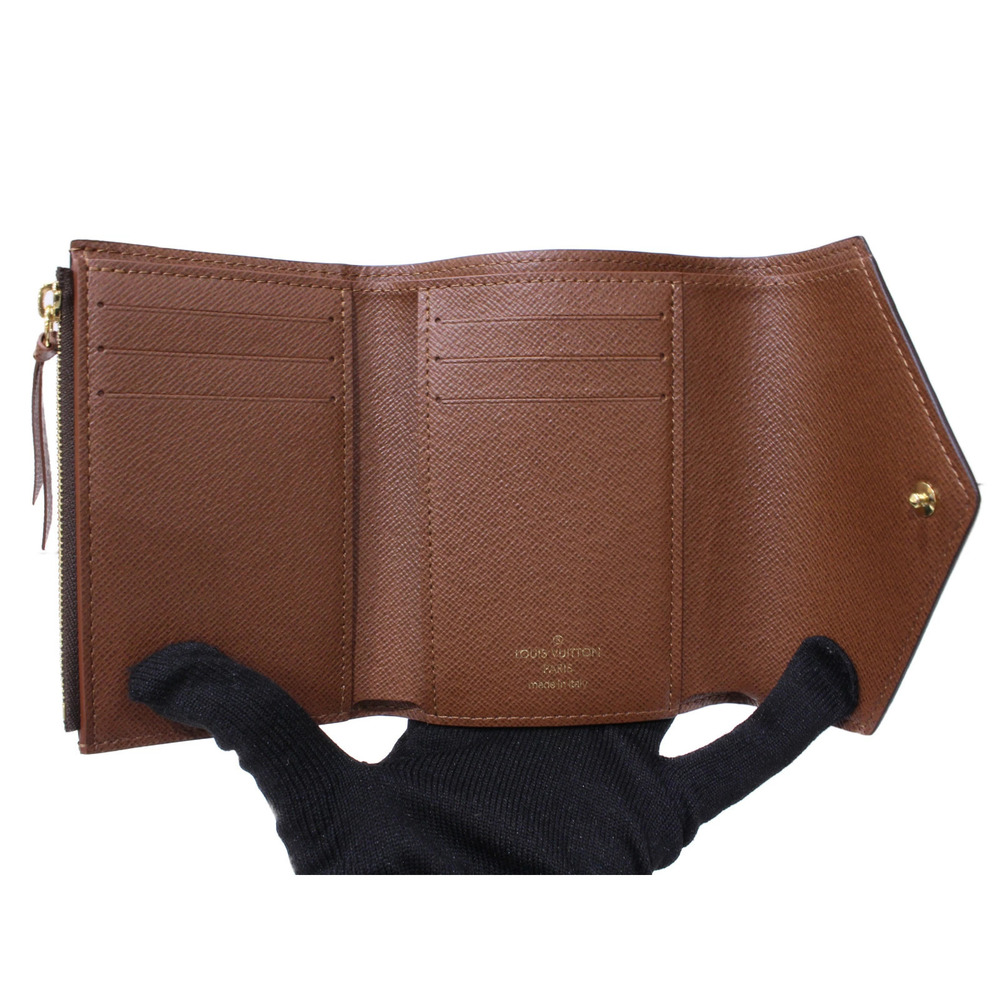 Louis Vuitton UnWith Wallet  Portefeuille Folding Monogram Compact Victorine - Picture 5 of 10